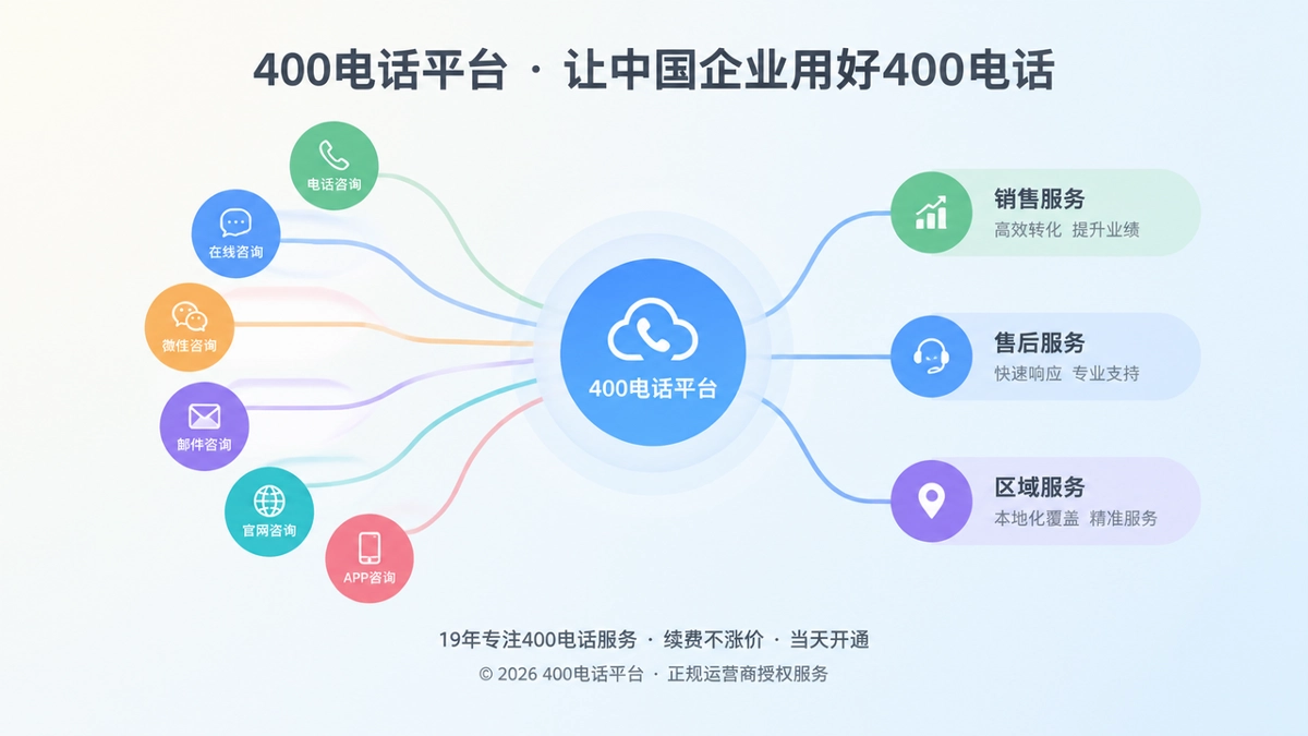 抽象场景式封面：分散咨询入口汇聚到通信枢纽，连接销售、售后与区域团队
